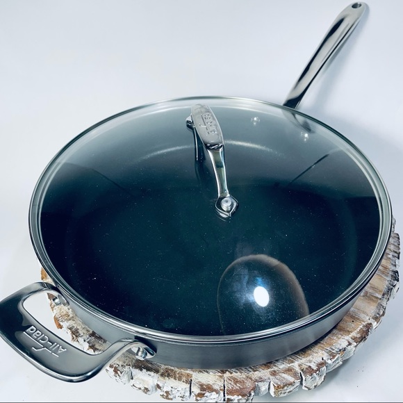 All Clad nonstick 4 quart sauté pan new